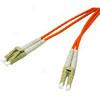 Multimode Lc/lc Duplex Fiber Patch Cable With Clips Â�“ 6.56 Ft