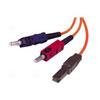 Multimode Mtrj/sc Duplex Fiber Patch Cable Â�“ 9.84 Ft