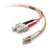 Multimode Sc/lc Duplex Fiber Patch Cable - 3.28 Ft