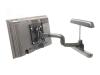 Mwr-6442b Reciprocal action Single Swing Arm Black Mount For Mid-size Displays