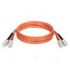 Sc Multimode Duplex  Fiber Patch Cable - 32.8 Ft