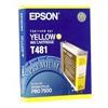 YellowI nk Cartridge For Epson Stylus Pro 7500 Inkjet Printers