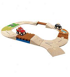 15piece Wheel Town Adventure Road Set