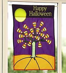 Candy Corn Garden Flag