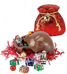 Chocolate Santa Sack