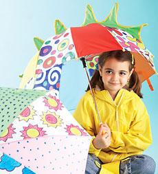 Color Your Admit Umbrella-fun