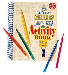 Coloring, Puzzle, Game Activity Book