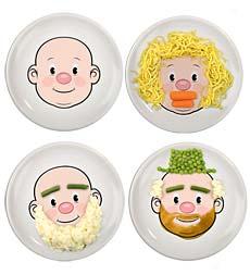 Food Face Plate