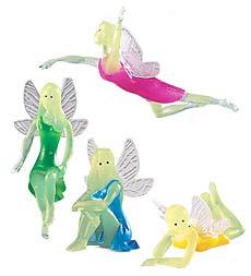 Glow-in-the-dark-fairies, Set Of 8