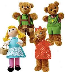 Goldilocks Puppets-appa Bear