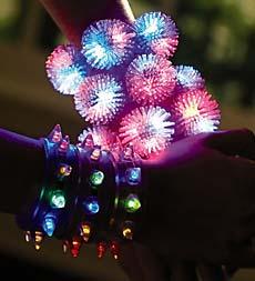 Light-up Bracelets, Set Of 3