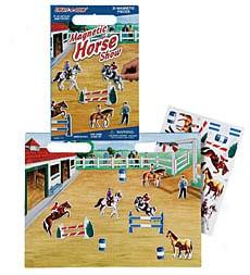 Magnetic Horse Show Play Set