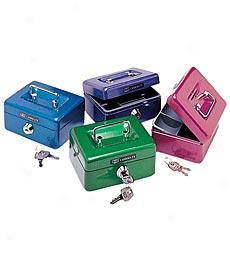 Metallic Cash Box-purple