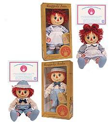 Raggedu Ann & Andy 95th Anniversary Dolls