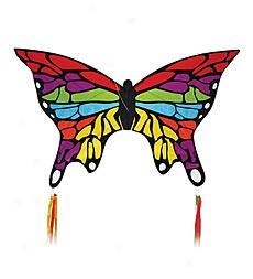 Rainbow Butterfly Kite