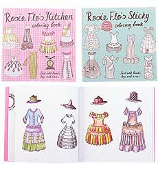 Rosie Flo Coloring Books,set Of 2