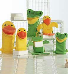 Bathing Puppet-duckie