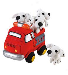 Soft-sculpted Fire Truck