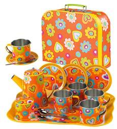 Tin Tea Set