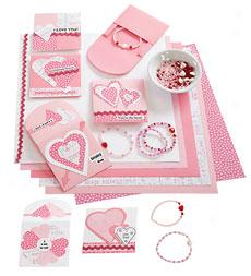 Valentine Friendship Bracelet Kit