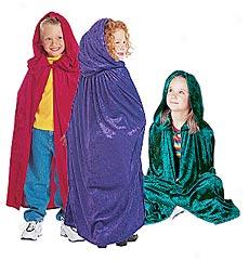 Velvety Dressup Cloak-purple